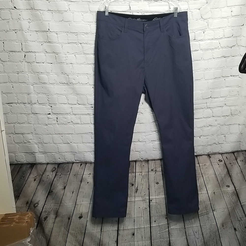 Eddie Bauer Mens Pants Stretch Size 38x32 Security Pocket